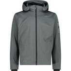 CMP Light Softshell Melange  Herren  Softshelljacke grau Größe 4XL Trekking  W