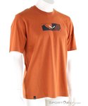 Salewa Eagle Hybrid Loose Herren T-Shirt-Braun-S