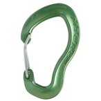 Austrialpin Micro Wiregate Karabiner  Karabiner gruen Größe One Size Alpinklet