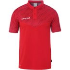 UHLSPORT POLO SHIRT Progressive 28, Größe XXL in Rot