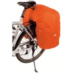 Vaude Regenhülle für Dreifach-Radtasche  Fahrradtaschen orange Größe ONE SIZ