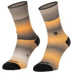 Scott - Sock Gradient Stripes Crew - Radsocken 42-44 beige