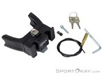 Ortlieb E-Bike 25,4-35 mm Lock & Lenkerhalterung-Schwarz-One Size