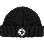 Fjällräven 1960 Lite Logo Mütze Unisex ( Schwarz one size)