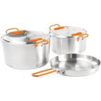 GSI Glacier Stainless Base Camper Large Set - Kochset uni