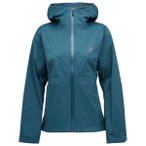 Black Diamond - Women's Fineline Stretch Shell - Regenjacke Gr XXS blau