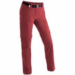 Maier Sports Inara slim zip Da-Zip Off Hose el. Damen Wanderhose ( Rot 18 Größ