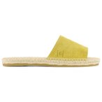 Espadrij - Women's Plage Velour - Sandalen 36 beige/gelb