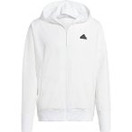 ADIDAS Herren Kapuzensweat Z.N.E. Woven Zip-, Größe XL in Silber