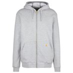 Carhartt - Zip Hooded Sweatshirt - Hoodie Gr L grau