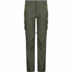 CMP Kinder Strech Zip-Off-Hose ( Oliv 128 Größe,)