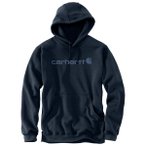 Carhartt - Signature Logo Sweatshirt - Hoodie Gr XXL blau