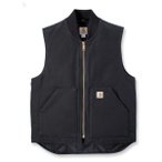 Carhartt - Insulated Rib Collar Vest - Freizeitweste Gr XL schwarz
