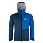 Ortovox 3L Ortler Dermizax NX Herren Hardshelljacke ( Dunkelblau S Größe,)