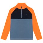 Color Kids - Kid's Fleece Pulli Colorblock - Fleecepullover Gr 92 blau
