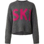 KRIMSON KLOVER Alpaka-Strickpullover Ski Sweater, Größe S in Grau