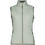 CMP Hybrid Weste Damen  Kunstfaserwesten grau Größe L Trekking  Wasserabweisen