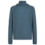 Icebreaker - Merino 400 Realfleece Grid Blackridge Pullover - Merinohoodie Gr XX
