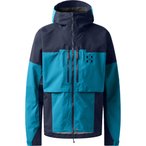 Haglöfs Spitz GTX Pro II  Herren  Regenjacke tuerkis Größe S Bergsteigen | Sk