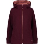 CMP Damen Kapuzensweat WOMAN JACKET FIX HOOD, Größe 44 in Pink