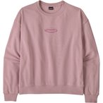 Patagonia 95 Oval Logo Daily Crew  Damen  Pullover rosa Größe L Lifestyle  Ela