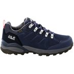 Jack Wolfskin Refugio Texapore Low  Damen  Zustiegsschuhe blau Größe 37 Trekki
