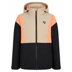 Ziener Abbe-Z  Kinder  Isolationsjacke beige Größe 116 Skifahren  Winddicht Wa