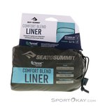Sea to Summit Comfort Blend Rec. PS Hüttenschlafsack/Inlett-Hell-Blau-One Size