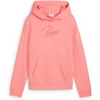 PUMA Kinder Kapuzensweat ESS SCRIPT Hoodie TR G, Größe 176 in Pink