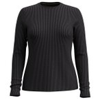 Smartwool - Women's Thermal Merino Rib Crew - Merinolongsleeve Gr XL schwarz