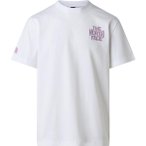 The North Face Drip Logo Relaxed Herren T-Shirt ( Weiß L)