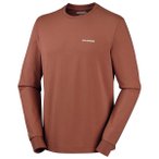 Salomon - Chest Logo Long Sleeve Tee - Longsleeve Gr M braun