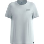 Odlo Cotton Blend Unlimited  Damen  T-Shirts grau Größe S Trekking  Hautfreund