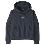 Patagonia - Women's 95 Oval Logo Daily Hoody - Hoodie Gr M blau
