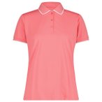 CMP - Women's Polo Stretch Piquet - Polo-Shirt Gr 38 rosa