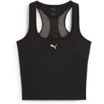 PUMA Damen Shirt W CLOUDSPUN MESH 2in1 Tank, Größe XL in Schwarz