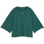 PUMA Damen Shirt W X HYROX CROPPED LIFESTYLE TEE, Größe S in Grün