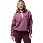 Columbia Helvetia II Cropped Half Snap  Damen  Pullover lila Größe L Lifestyle