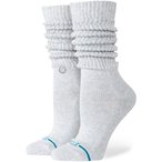 Stance Icon Slouch Crew  Damen  Freizeitsocken grau Größe 38  Lifestyle  Hautf