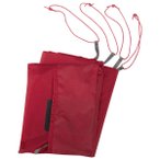 MSR - Footprint Universal 2 Person Large - Zeltunterlage Gr 216 x 129 cm rot
