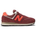 NEW BALANCE Herren Sneaker 574, Größe 43EU in Rot