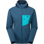 Mountain Equipment Echo Hooded  Damen  Softshelljacke blau Größe XS Alpinklett