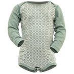 Devold - Baby's Litleegga Merino Body - Merinounterwäsche Gr 80 grau
