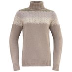Devold - Women's Syvde Wool High Neck - Wollpullover Gr S braun