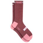 Pedaled - Odyssey Merino Reflective Socks - Radsocken 47-49 rot