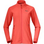 Bergans Rabot Fleece Midlayer  Damen  Fleecejacke orange Größe M Trekking  Ela