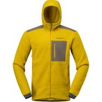 Norrona Trollveggen Warm3   Herren  Fleecejacke gelb Größe L Trekking  Elastis