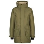 Stoic - ArvikaSt. WoolPile Parka - Winterjacke Gr S oliv