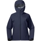 Bergans Essentials 3L Shell  Damen  Regenjacke blau Größe M Trekking  Elastisc