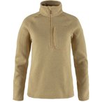 Fjällräven Övik Fleece Half Zip  Damen  Pullover beige Größe XL Camping  Wi